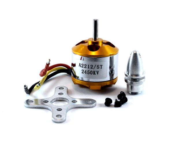 Двигун безколекторний A2212/5T-2450kv, Світлина 1