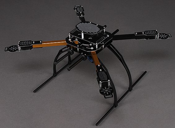 Склопластикова рама для квадрокоптера Hobbyking X650F 550мм , Світлина 1