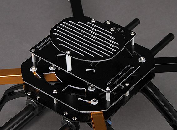 Склопластикова рама для квадрокоптера Hobbyking X650F 550мм , Світлина 3