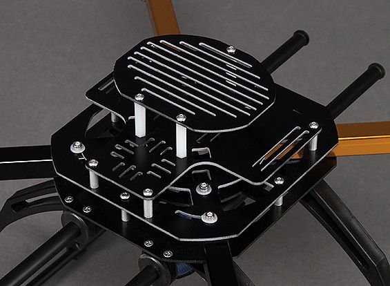 Склопластикова рама для квадрокоптера Hobbyking X650F 550мм , Світлина 4