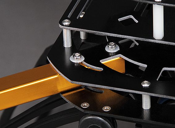 Склопластикова рама для квадрокоптера Hobbyking X650F 550мм , Світлина 6