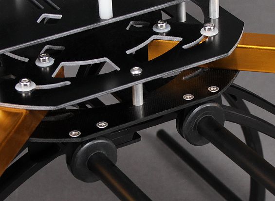 Склопластикова рама для квадрокоптера Hobbyking X650F 550мм , Світлина 7