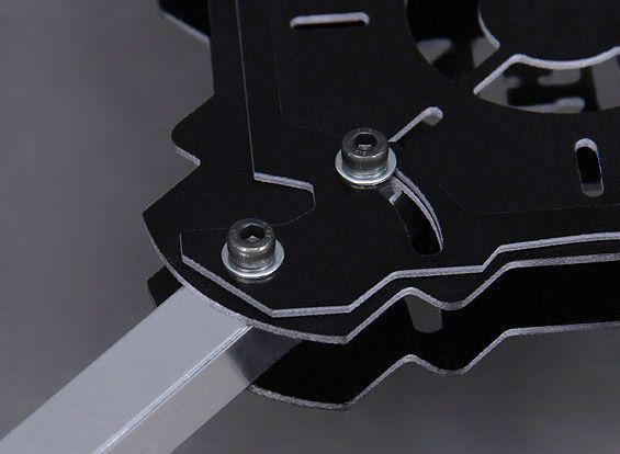Склопластикова рама для квадрокоптера Hobbyking X666, Світлина 6