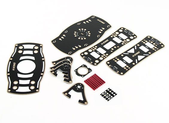 Рама для квадрокоптера HobbyKing Midnight FPV Kit 200мм, Світлина 7
