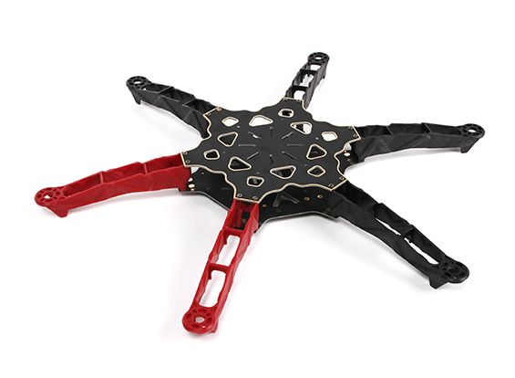 Склопластикова рама для гексокоптера HobbyKing Totem Q450, Світлина 1