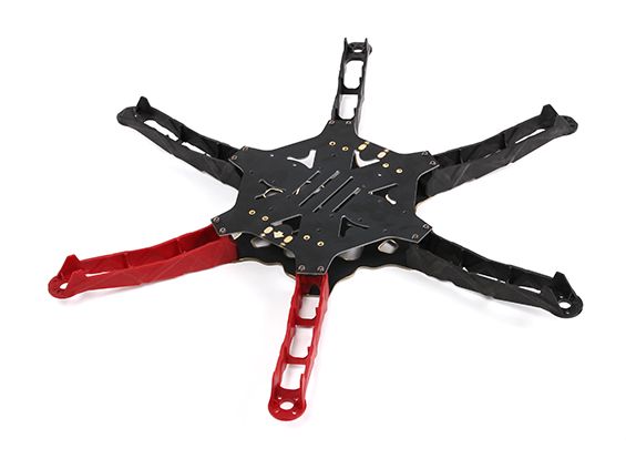 Склопластикова рама для гексокоптера HobbyKing Totem Q450, Світлина 3