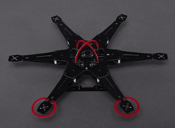 Рама для гексокоптера Turnigy Hex Kit 420мм, Світлина 1