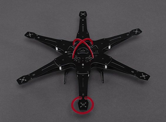 Рама для гексокоптера Turnigy Hex Kit 420мм, Світлина 2
