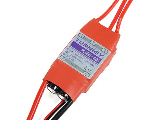 Регулятор безколекторний Turnigy Plush 40А, Світлина 1