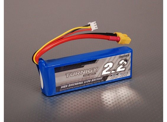 Акумулятор Turnigy 2200mAh 2S 40C, Світлина 1