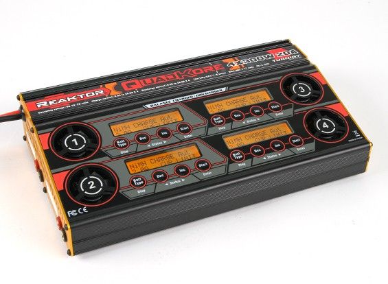 Зарядний пристрій Turnigy Reaktor QuadKore 4x300W 20A, Світлина 1