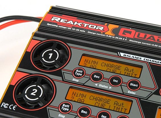 Зарядний пристрій Turnigy Reaktor QuadKore 4x300W 20A, Світлина 2