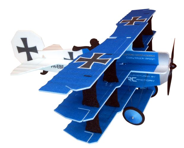 Модель для 3D-пілотажу Crack Fokker Dr.1 Triplane, Світлина 1