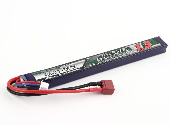 Акумулятор Turnigy nano-tech 1300mAh 2S 25C (Airsoft), Світлина 1