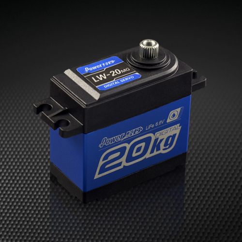 Сервомеханізм цифровий вологозахищений Power HD LW-20MG 60g/16.5kg/0.18sec (4.8V), Фото 1