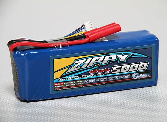 Акумулятор ZIPPY Flightmax 5000mAh 4S 20C, Світлина 1