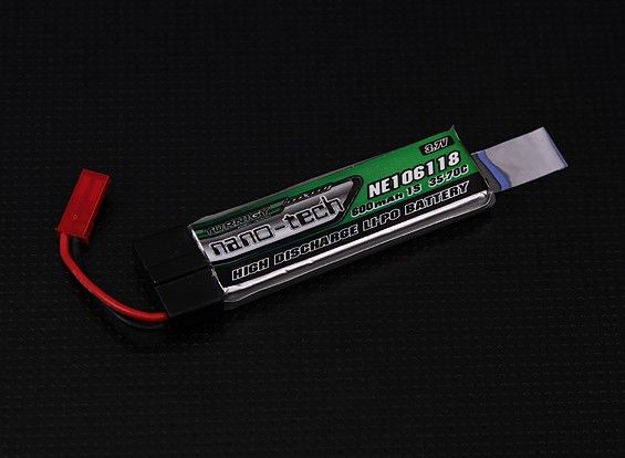 Акумулятор Turnigy nano-tech 600mAh 1S 35C, Світлина 1