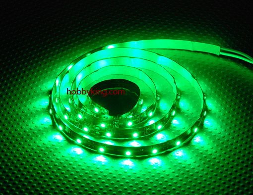 LED cтрічка 3528 зеленого кольору (5 см), Світлина 1