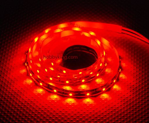 LED cтрічка 3528 червоного кольору (5 см), Світлина 1