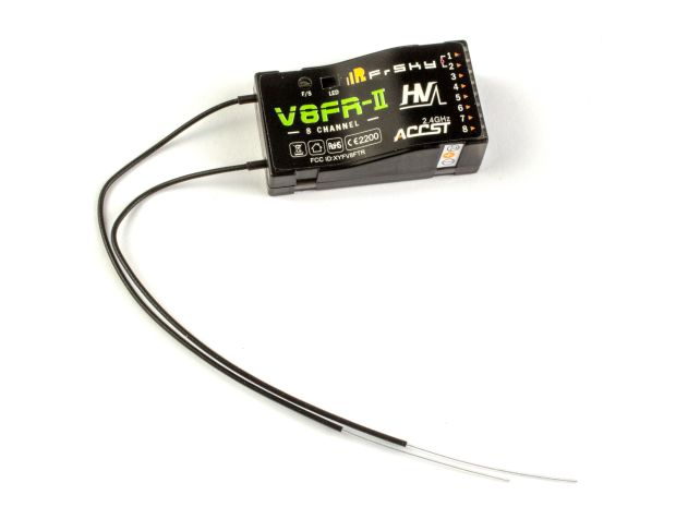 Приймач FrSky V8FR-II 8Ch (HV), Світлина 2