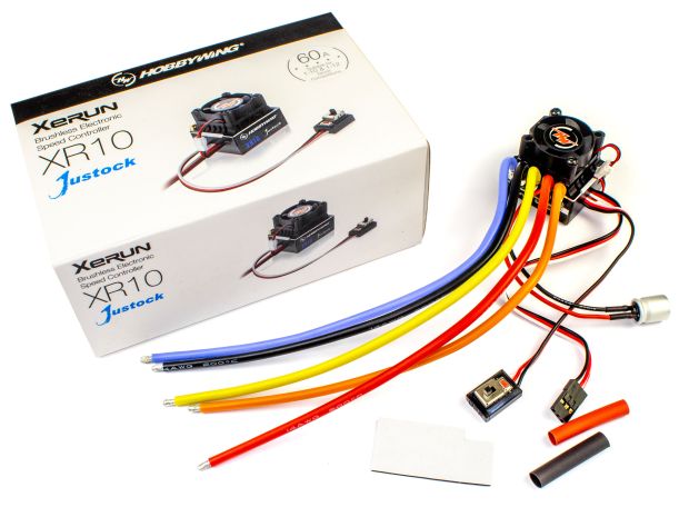 Регулятор безколекторний HobbyWing XeRun XR10 Justock, Світлина 4