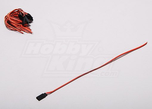 Дріт для сервомеханізмів JR (мама) 26AWG 30см , Світлина 1