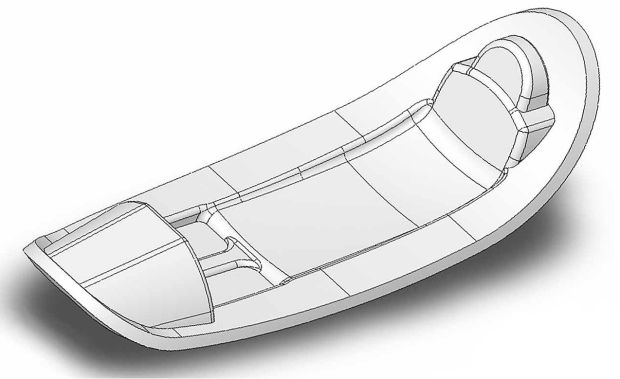 Кабіна для авіамоделі Multiplex Solius, Світлина 1