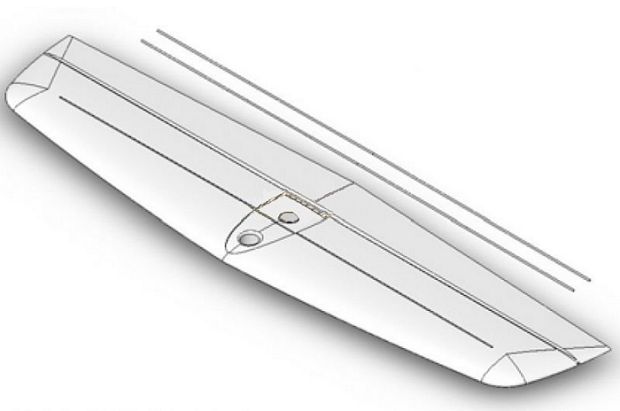 Стабілізатор для авіамоделі Multiplex Solius, Світлина 1