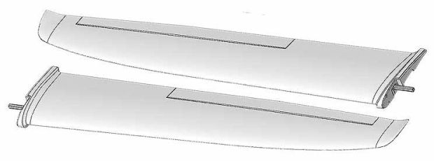 Крила для авіамоделі Multiplex Solius, Світлина 1