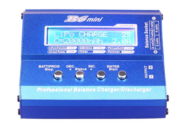 Зарядний пристрій B6 Mini 80W 5A, Фото 1