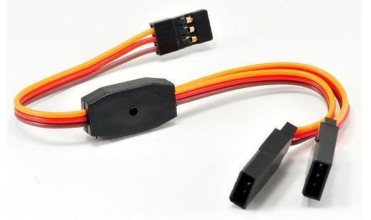 Y-подовжувач для сервомеханізмів 26AWG 15см , Фото 1
