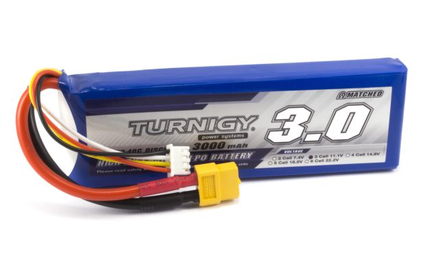 Акумулятор Turnigy 3000mAh 3S 30C, Світлина 1