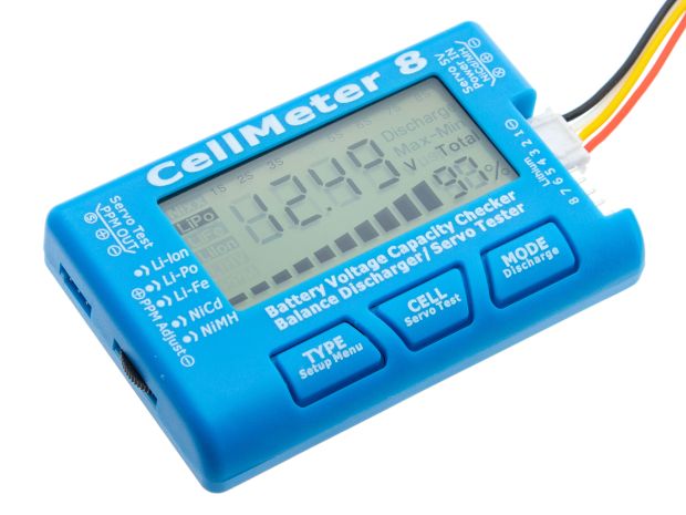 Мультифункційний тестер CellMeter 8, Світлина 1