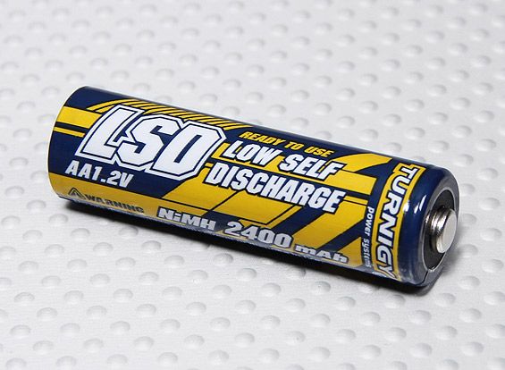 Акумулятор  Turnigy AA LSD 2400mah NIMH, Фото 1