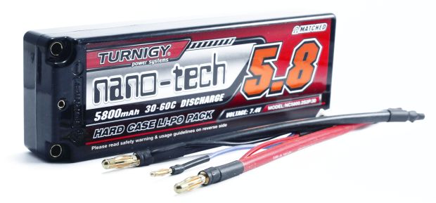 Акумулятор Turnigy nano-tech 5800mAh 2S2P 30C, Світлина 1
