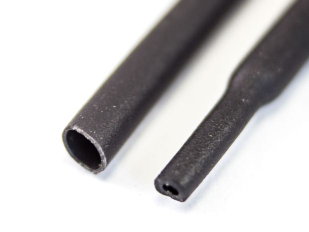Термозбіжна трубка 1мм (Чорна), Світлина 1