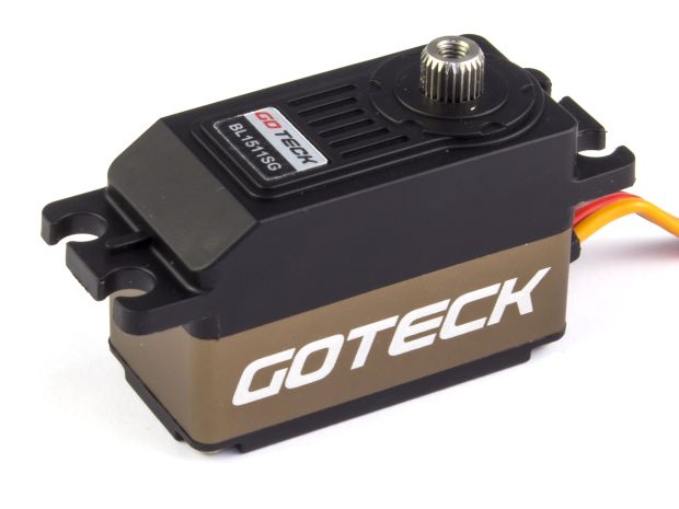 Сервомеханізм цифровий Goteck BL1511S 45g/12kg/0.07sec(4.8В), Світлина 1