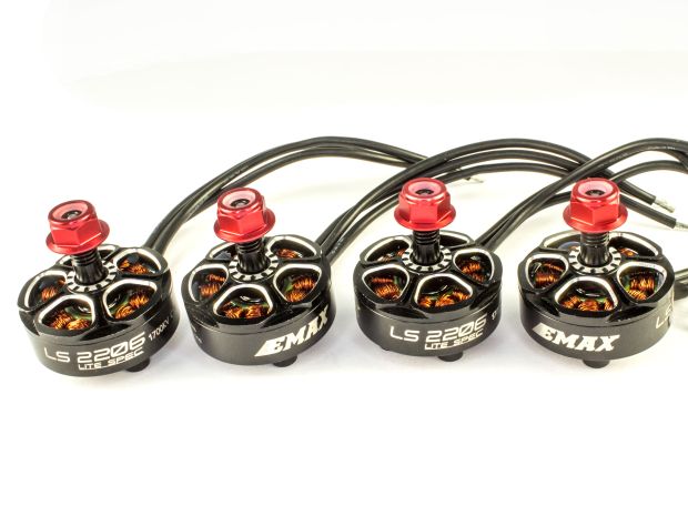 Комплект безколекторних двигунів EMAX LS2206 1700kv, Фото 1