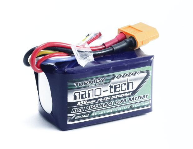 Акумулятор Turnigy nano-tech 850mAh 4S 25C, Світлина 1