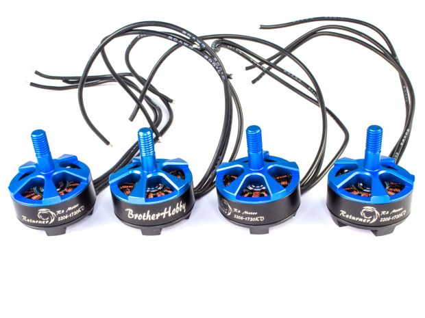 Комплект безколекторних двигунів BrotherHobby Returner R3 2206 1720KV, Світлина 1