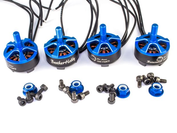 Комплект безколекторних двигунів BrotherHobby Returner R3 2206 1720KV, Світлина 5