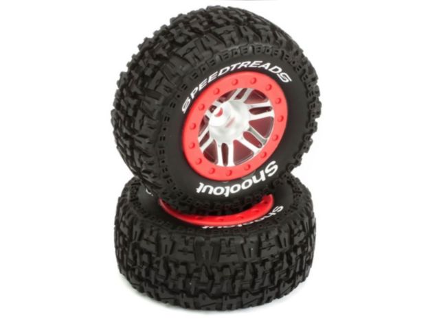 Колеса Dynamite MTD SpeedTreads Shootout 1/10 SC 12мм (пара), Світлина 1