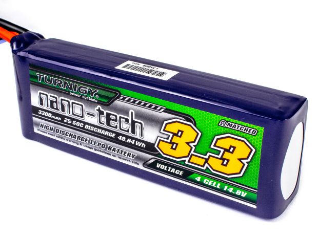 Акумулятор Turnigy nano-tech 3300mAh 4S 25C, Світлина 2