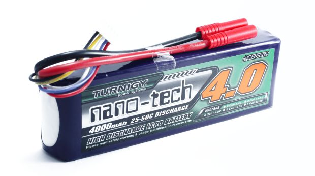 Акумулятор Turnigy nano-tech 4000mAh 4S 25C, Фото 1