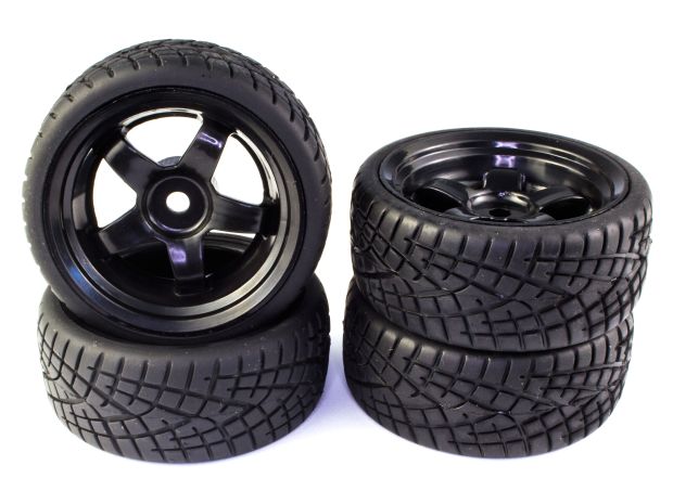 Колеса 1/10 On Road RC Car Wheels (6030-8001) 4шт, Світлина 1