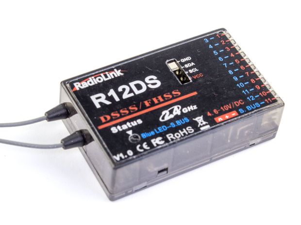 Приймач Radiolink R12DS 12Ch з телеметрією, Світлина 4
