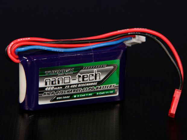 Акумулятор Turnigy nano-tech 460mAh 3S 25C, Світлина 1