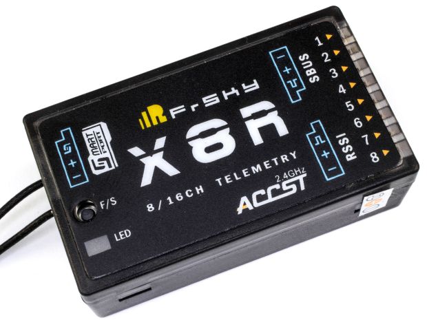 Приймач FrSky X8R 8/16Ch SBUS, Світлина 1