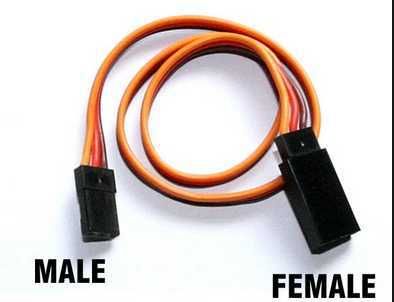 Подовжувач для сервомеханізмів JR 26AWG 20см , Світлина 1