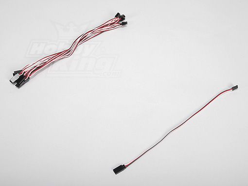 Надлегкий подовжувач для сервомеханізмів Futabа 32AWG 30см , Світлина 1